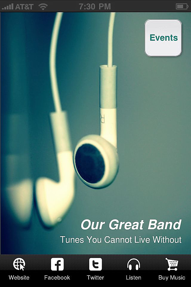 Music1 App Templates