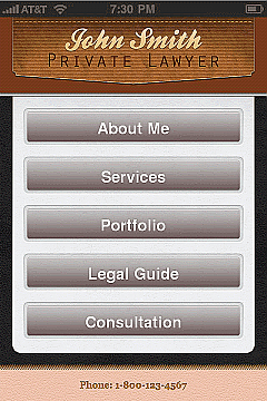 Lawyers 2 App Templates