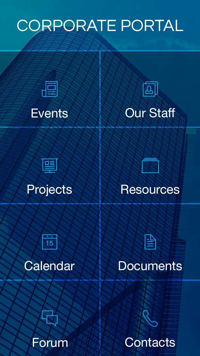 Corporate Portal Apps