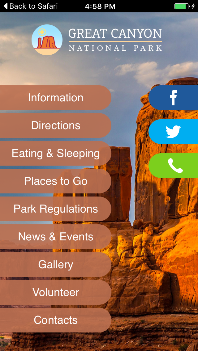 Grand Canyon National Park Apps